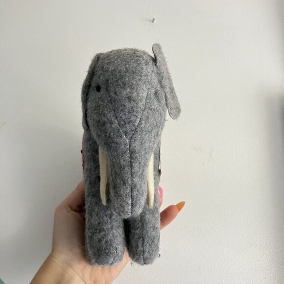 NWT Midwest Cannon Falls Gray Elephant Stuffed Animal Plush Small Vintage - Picture 7 of 7